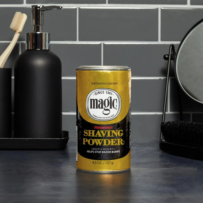 SoftSheen - Carson Magic Polvo de afeitar, afeitado sin cuchilla para hombres, 4.5 oz - Quierox - Tienda Online