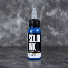Solid Ink Boca Blue, Color artístico para tattoo 1 oz - Quierox - Tienda Online