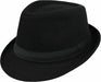 Sombrero clásico a cuadros Manhattan estructurado Gangster Trilby Fedora - Quierox - Tienda Online
