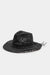 Sombrero cowboy negro efecto paja - Quierox - Tienda Online