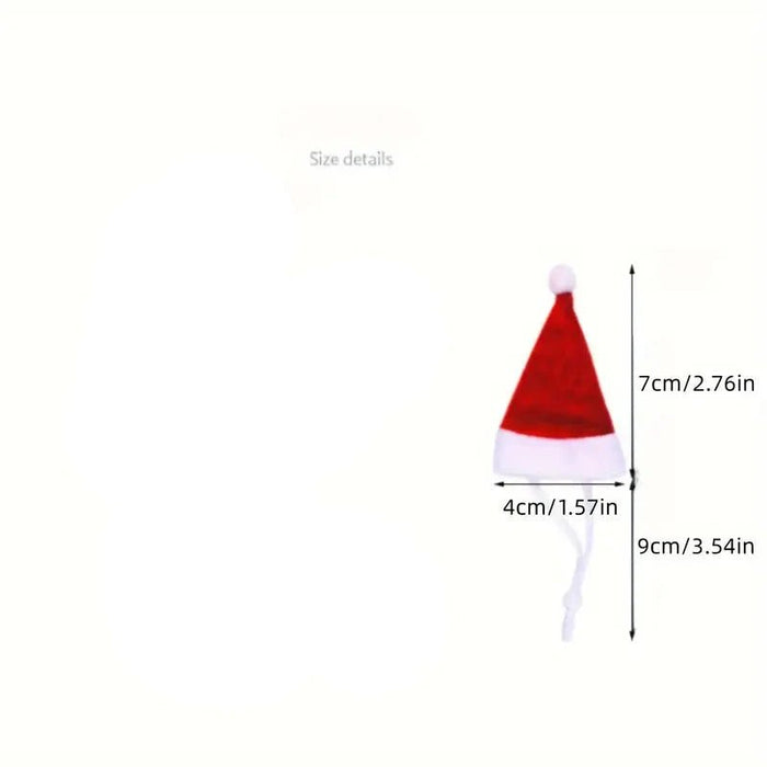 Sombrero creativo de hámster, sombrero de Navidad para mascotas pequeñas - Quierox - Tienda Online