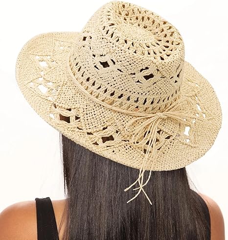 Sombrero de sol hueco de paja, estilo Punk - Quierox - Tienda Online