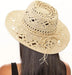 Sombrero de sol hueco de paja, estilo Punk - Quierox - Tienda Online