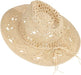 Sombrero de sol hueco de paja, estilo Punk - Quierox - Tienda Online