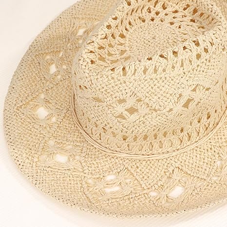 Sombrero de sol hueco de paja, estilo Punk - Quierox - Tienda Online