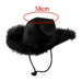 Sombrero de vaquero de fiesta para mujer cómodo para exteriores - Quierox - Tienda Online