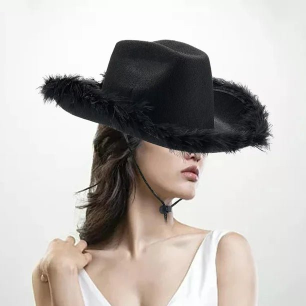 Sombrero de vaquero de fiesta para mujer cómodo para exteriores - Quierox - Tienda Online