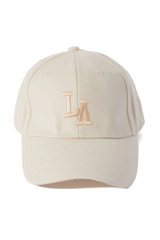 Sombrero LA Representando Béisbol - Nude - Quierox - Tienda Online