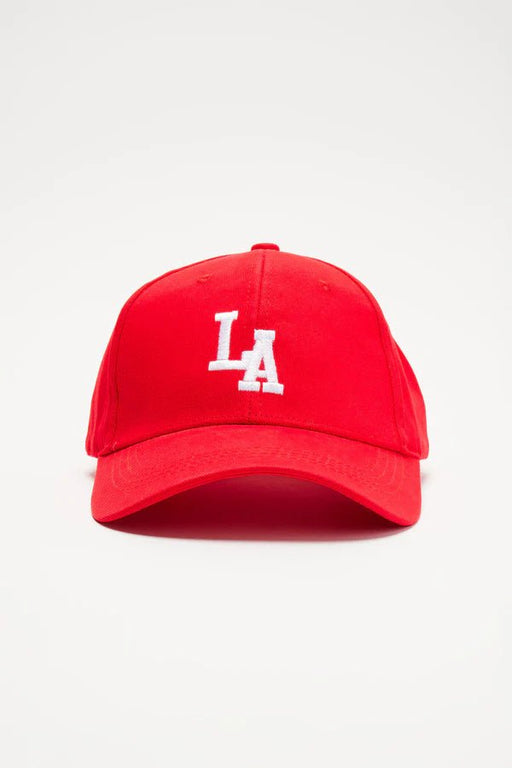 Sombrero LA Representando Béisbol - Rojo - Quierox - Tienda Online