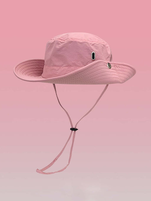 Sombrero tipo cubo de secado rápido estilo japonés con cordón para mujer - Quierox - Tienda Online