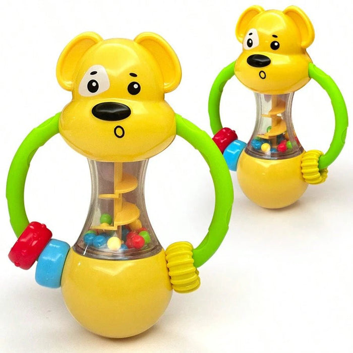 Sonajero de bebé, juguete de dentición suave de goma para bebés de 0 a 1 años - Quierox - Tienda Online