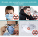Soporte 3D para un uso cómodo de la mascarilla, Reutilizable, lavable y translúcido, paquete de 3 - Quierox - Tienda Online
