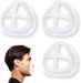 Soporte 3D para un uso cómodo de la mascarilla, Reutilizable, lavable y translúcido, paquete de 3 - Quierox - Tienda Online