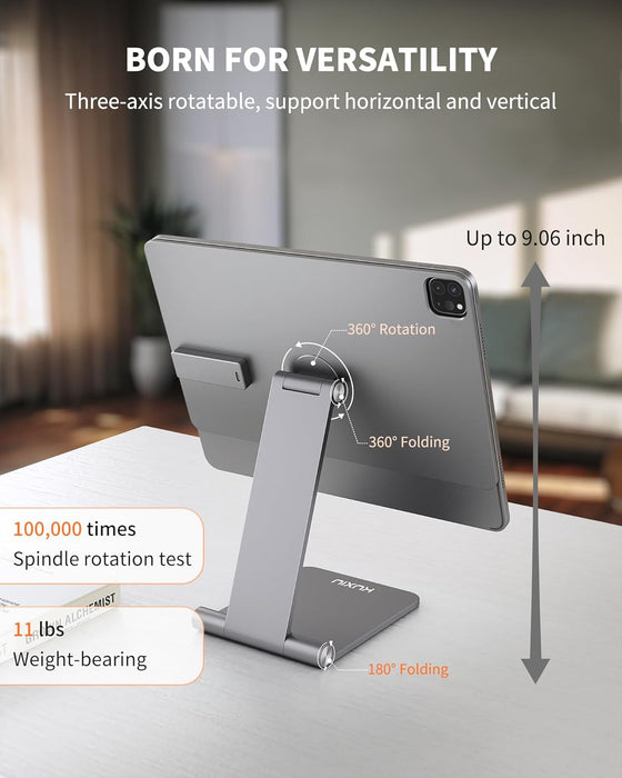 Soporte de carga inalámbrico magnético para iPad Pro 12.9 (3ª/4ª/5ª/6ª) y iPad Air 13 (M2/M3) - Quierox - Tienda Online