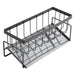 Soporte de fregadero de cocina de acero inoxidable, soporte para grifo, escurridor de jabón - Quierox - Tienda Online