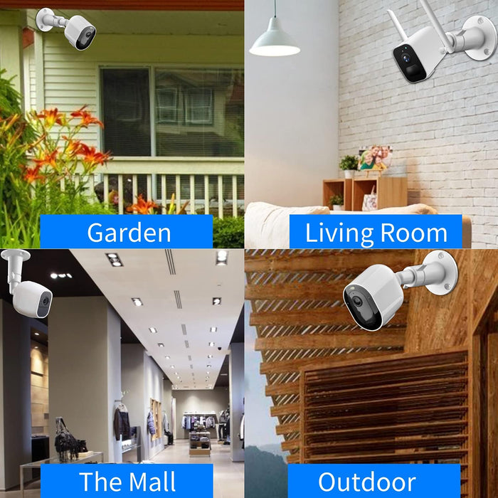 Soporte de montaje universal para cámara de seguridad, para interiores y exteriores - Quierox - Tienda Online