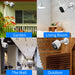 Soporte de montaje universal para cámara de seguridad, para interiores y exteriores - Quierox - Tienda Online
