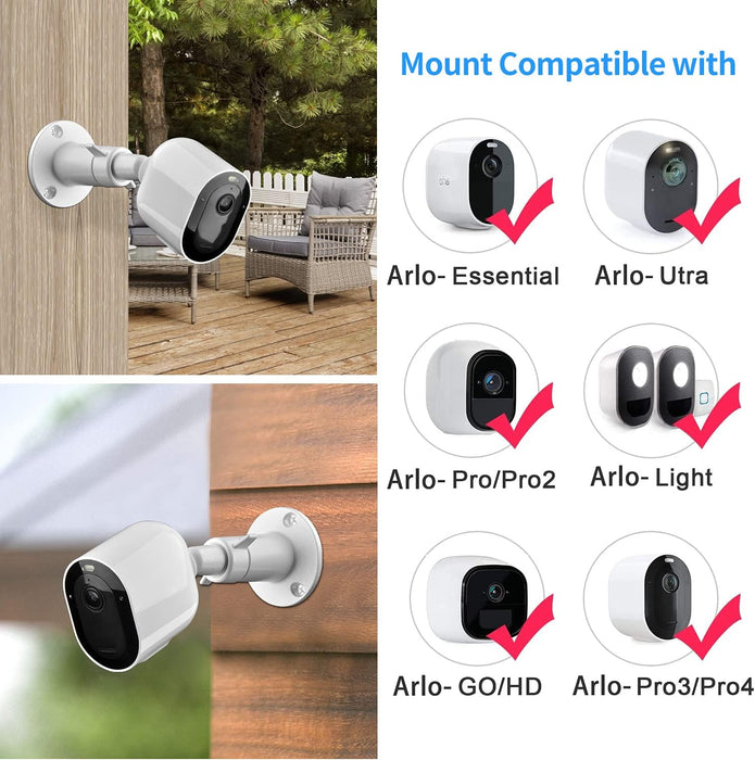 Soporte de montaje universal para cámara de seguridad, para interiores y exteriores - Quierox - Tienda Online