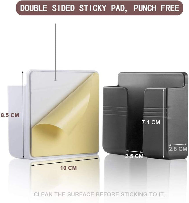Soporte de pared adhesivo de carga para teléfono celular, 4 piezas - Quierox - Tienda Online