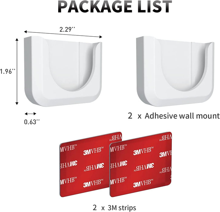 Soporte de pared adhesivo para cámara interior Blink Mini, soporte de pared adhesivo resistente - Quierox - Tienda Online