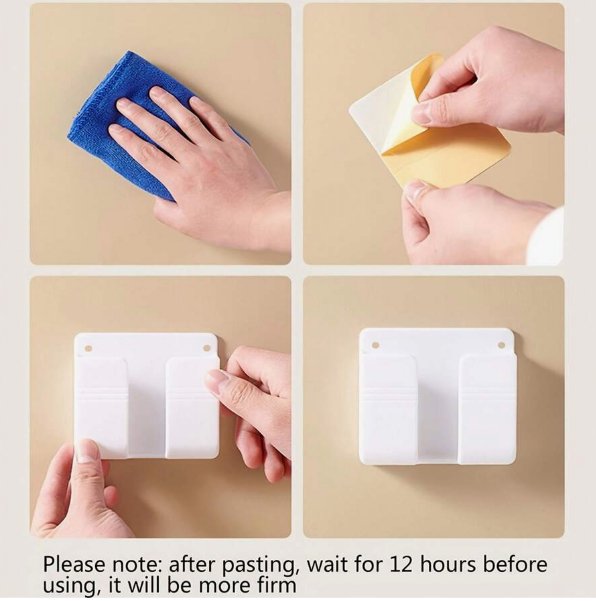 Soporte de teléfono adhesivo montado en la pared, creativo y multifuncional - Quierox - Tienda Online