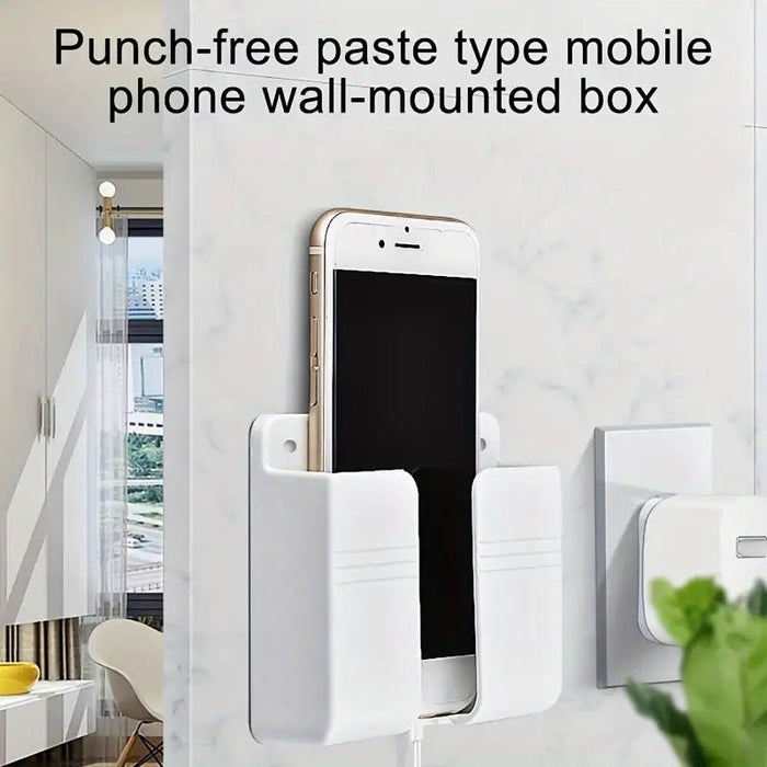 Soporte de teléfono adhesivo montado en la pared, creativo y multifuncional - Quierox - Tienda Online