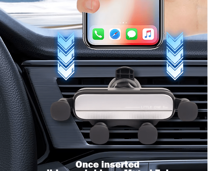 Soporte de teléfono móvil para coche, accesorio con Clip de ventilación de aire - Quierox - Tienda Online