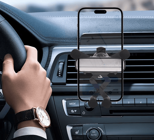 Soporte de teléfono móvil para coche, accesorio con Clip de ventilación de aire - Quierox - Tienda Online