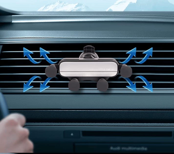 Soporte de teléfono móvil para coche, accesorio con Clip de ventilación de aire - Quierox - Tienda Online