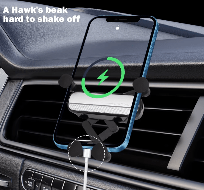Soporte de teléfono móvil para coche, accesorio con Clip de ventilación de aire - Quierox - Tienda Online