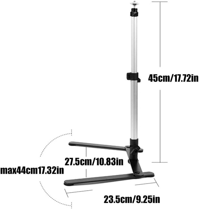 Soporte de transmisión en vivo, aleación de aluminio de 4.4 lbs, carga de 360 ° - Quierox - Tienda Online