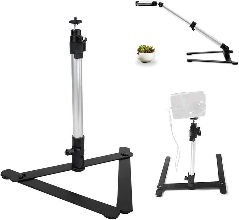 Soporte de transmisión en vivo, aleación de aluminio de 4.4 lbs, carga de 360 ° - Quierox - Tienda Online