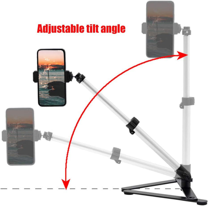Soporte de transmisión en vivo, aleación de aluminio de 4.4 lbs, carga de 360 ° - Quierox - Tienda Online