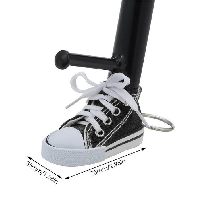Soporte lateral divertido para motocicleta, Mini soporte de pie de zapato de lona - Quierox - Tienda Online