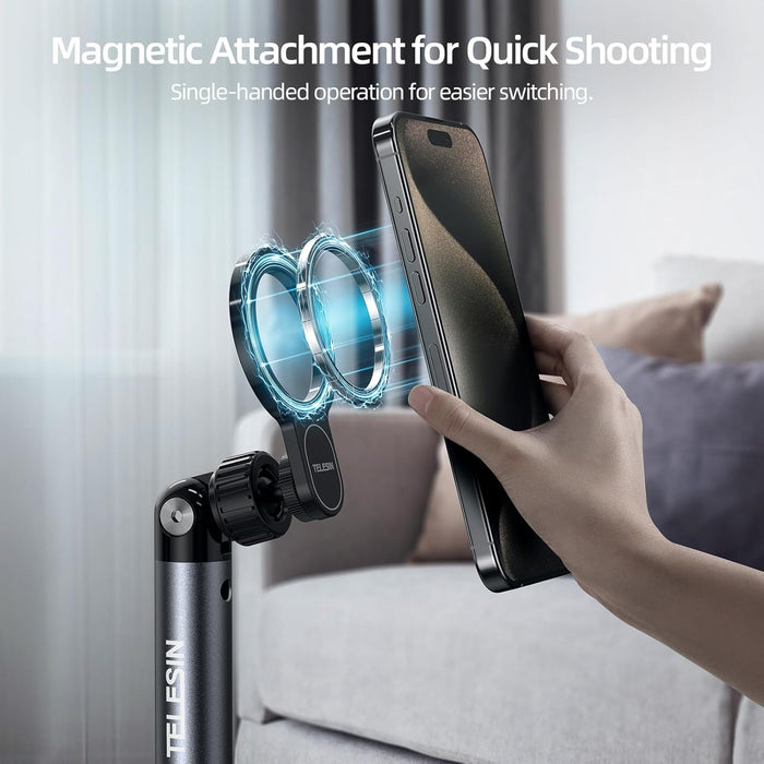 Soporte magnético para teléfono Telesin P3 - FS - 01 - Quierox - Tienda Online