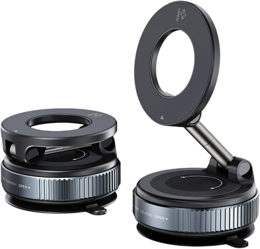 Soporte magnético plegable de 180° y 360° para teléfono, ideal para coche, gimnasio o viajes - Quierox - Tienda Online