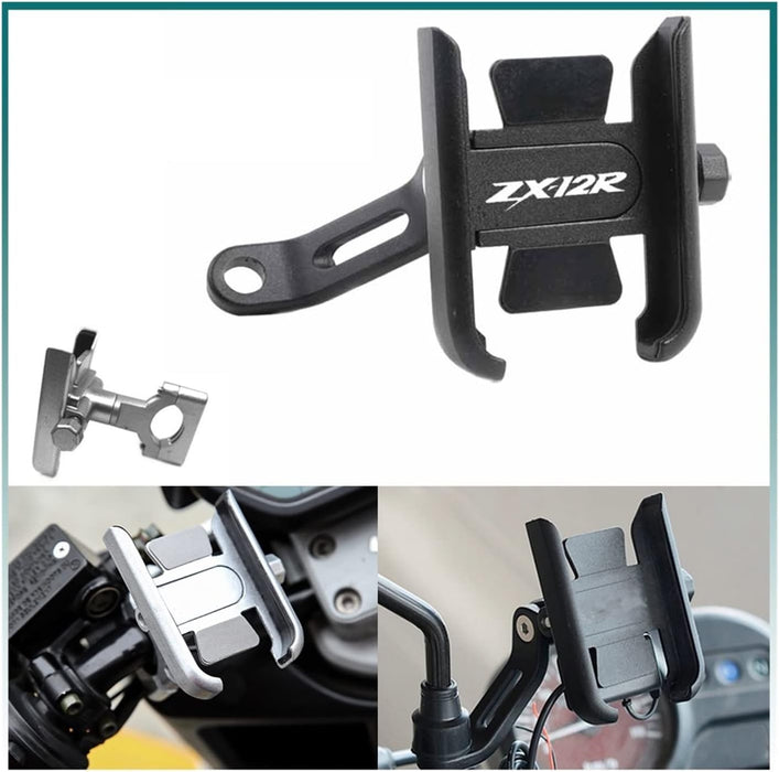 Soporte Motocicleta, Universal Motocicleta Manillar Teléfono Móvil Soporte - Quierox - Tienda Online