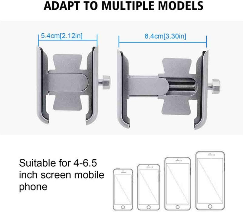 Soporte Motocicleta, Universal Motocicleta Manillar Teléfono Móvil Soporte - Quierox - Tienda Online