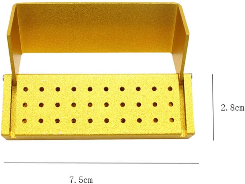 Soporte para bloque de fresa dental de 30 agujeros - Quierox - Tienda Online