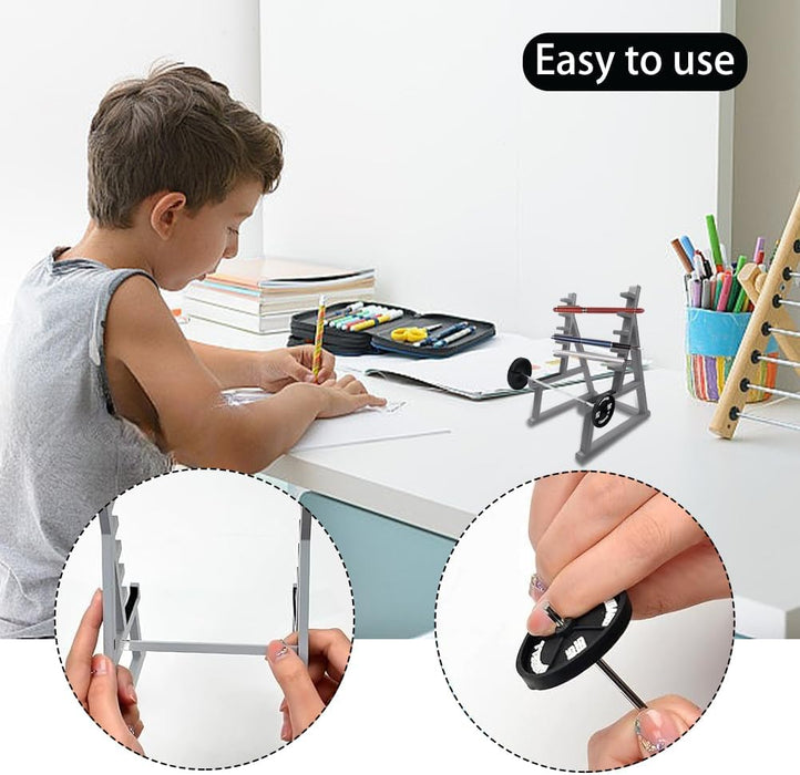 Soporte para bolígrafos con rejilla para sentadillas, divertido soporte para exhibición de barras - Quierox - Tienda Online