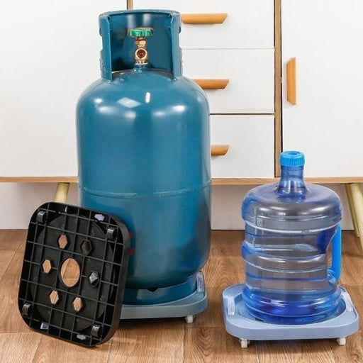 Soporte para plantas con ruedas, estable, para jardín, patio y balcón - Quierox - Tienda Online