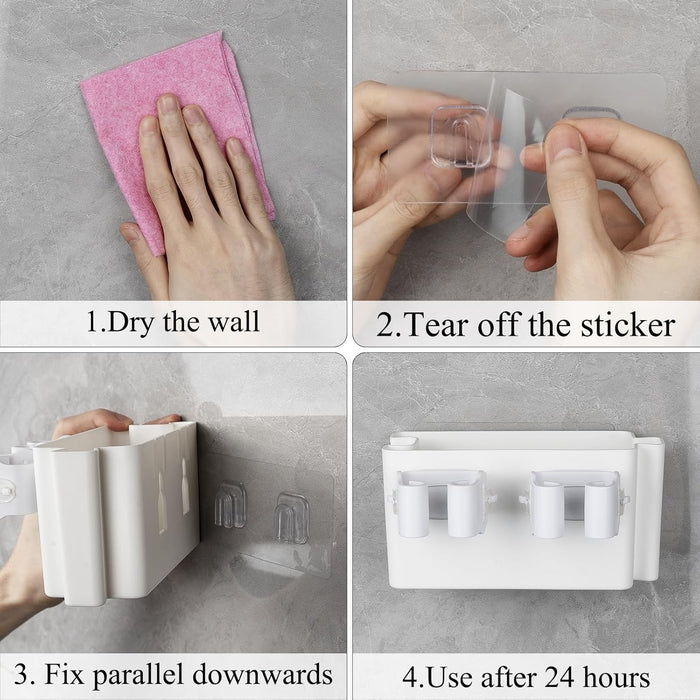 Soporte para rizador de pared, para alisador de cabello, organizador de almacenamiento - Quierox - Tienda Online