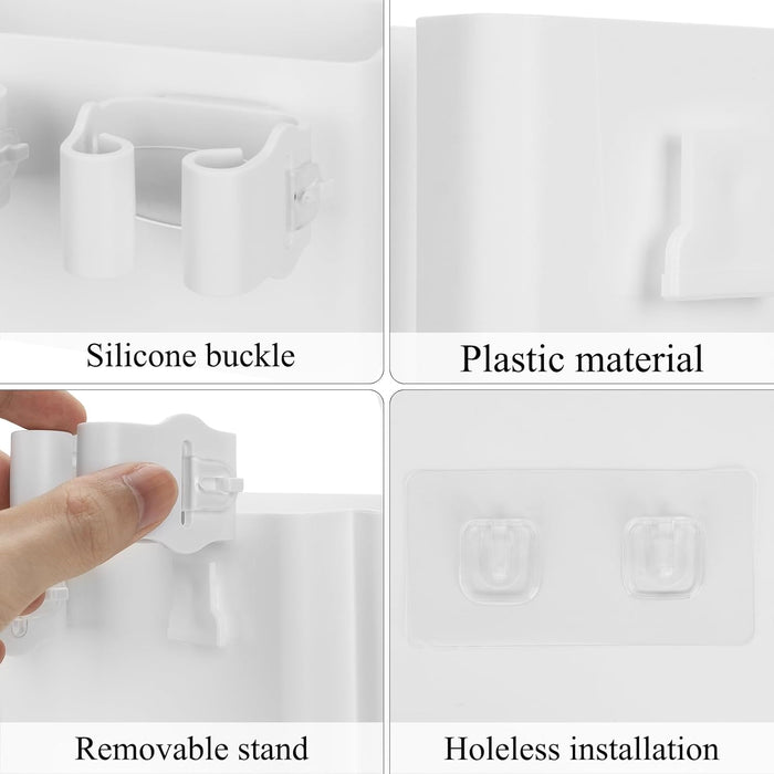 Soporte para rizador de pared, para alisador de cabello, organizador de almacenamiento - Quierox - Tienda Online