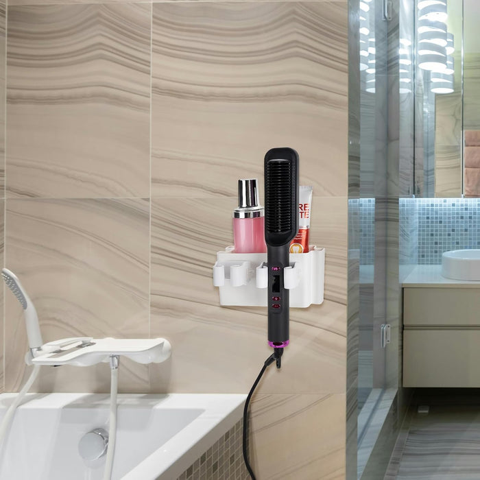 Soporte para rizador de pared, para alisador de cabello, organizador de almacenamiento - Quierox - Tienda Online