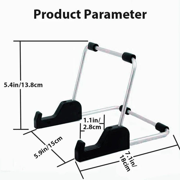 Soporte para tableta, soporte universal plegable de aluminio súper ligero, accesorios ajustables para tabletas de 7 a 11 pulgadas - Quierox - Tienda Online