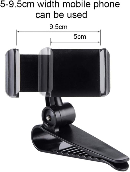 Soporte para teléfono móvil Asudaro para parasol de coche, soporte para teléfono móvil - Quierox - Tienda Online