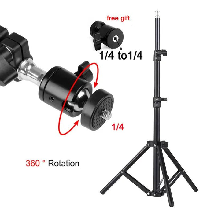 Soporte portátil universal DITONG de 110 cm para proyector magcubic HY300 pro. - Quierox - Tienda Online