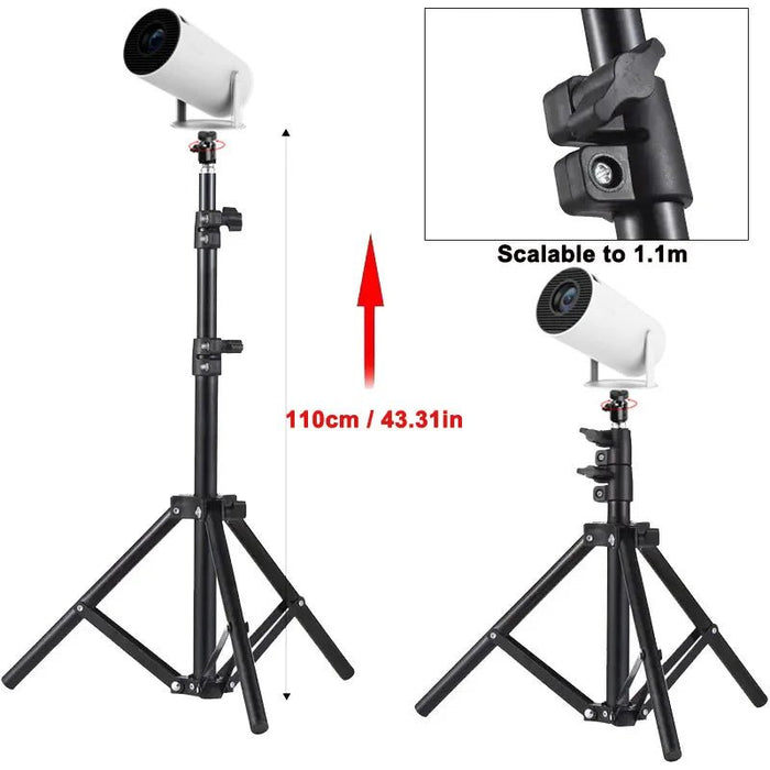 Soporte portátil universal DITONG de 110 cm para proyector magcubic HY300 pro. - Quierox - Tienda Online