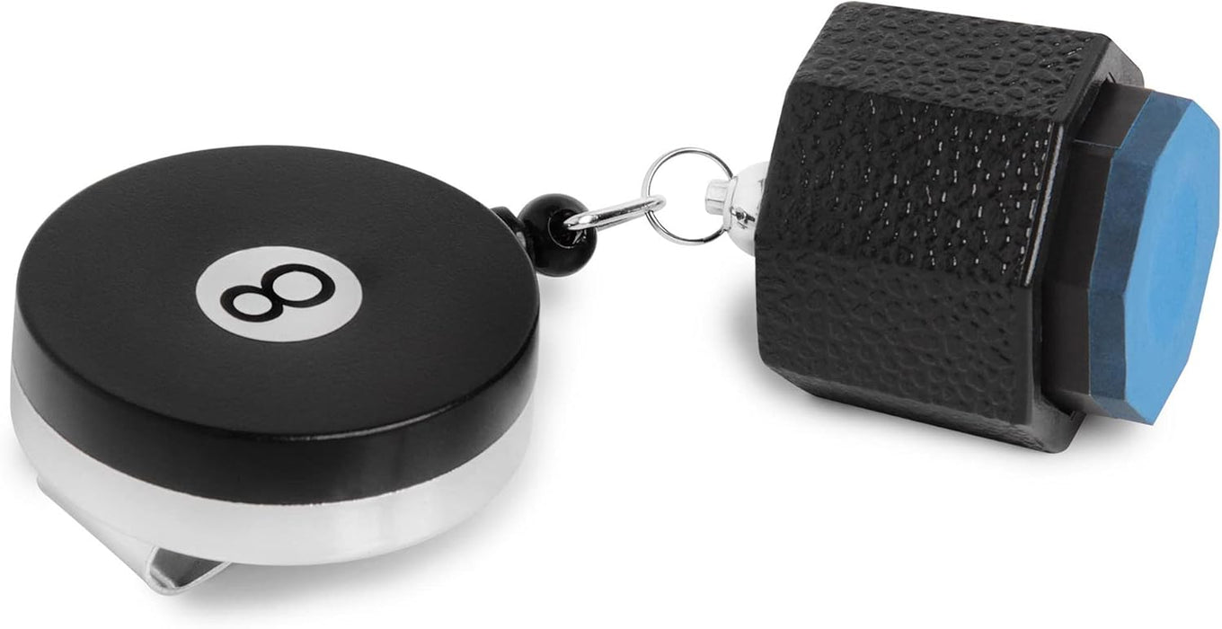 Soporte retráctil para tiza de billar OKKO con forma octagonal para 8 bolas - Quierox - Tienda Online