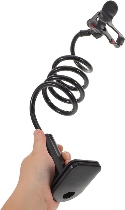 Soporte universal para teléfono de cama, soporte portátil para teléfono, color negro - Quierox - Tienda Online